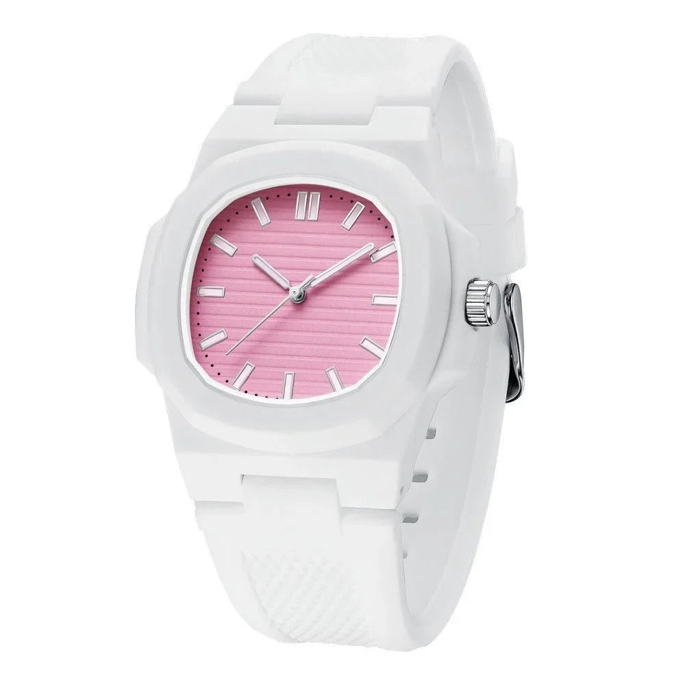 Marghet Taury 05 39mm white pink dial