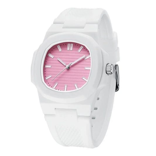 Marghet Taury 05 39mm white pink dial