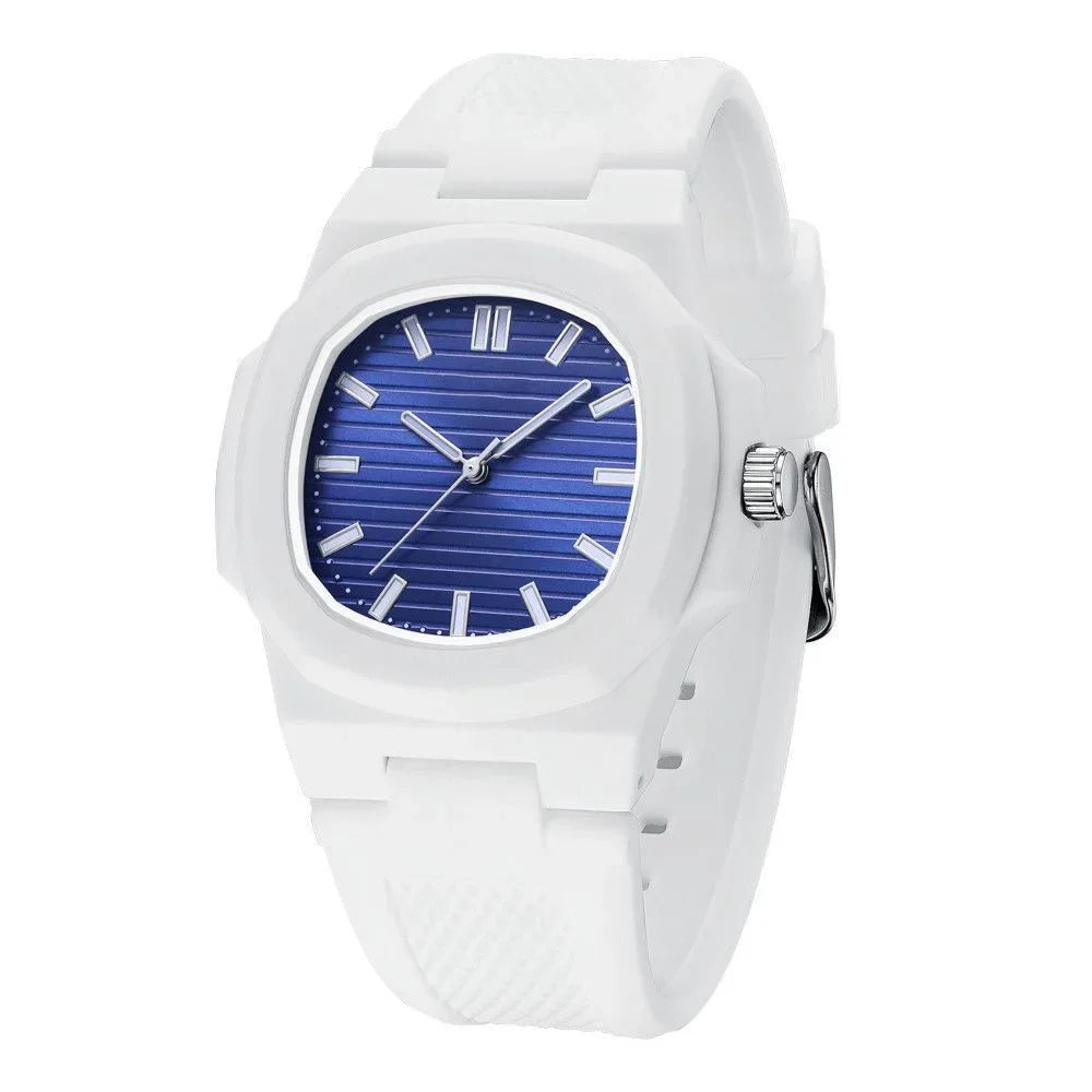 Marghet Taury 06 39mm white Blue Dial