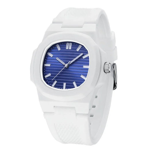 Marghet Taury 06 39mm white Blue Dial